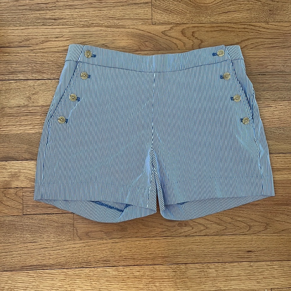 Nautical Stripe Banana Republic Short - Size 2 (NWOT)